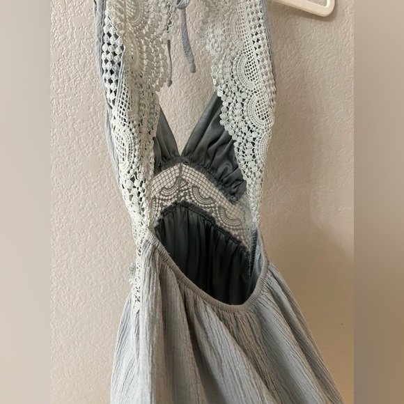 Boutique crocheted sun dress size small - Picture 4 of 8